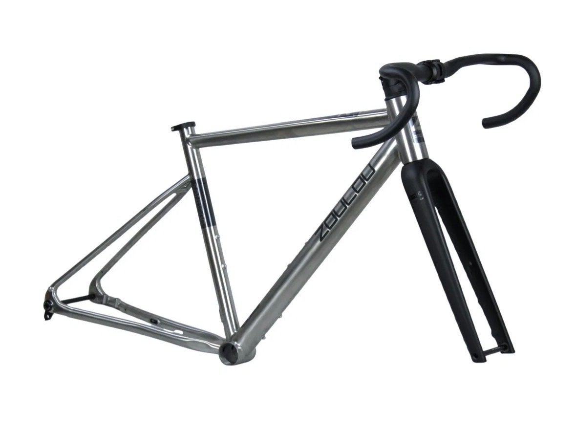 Sankara Titanium Gravel Frame met Carbon Voorvork, Ophalen of Verzenden, Zo goed als nieuw, Meer dan 20 versnellingen, Schijfrem