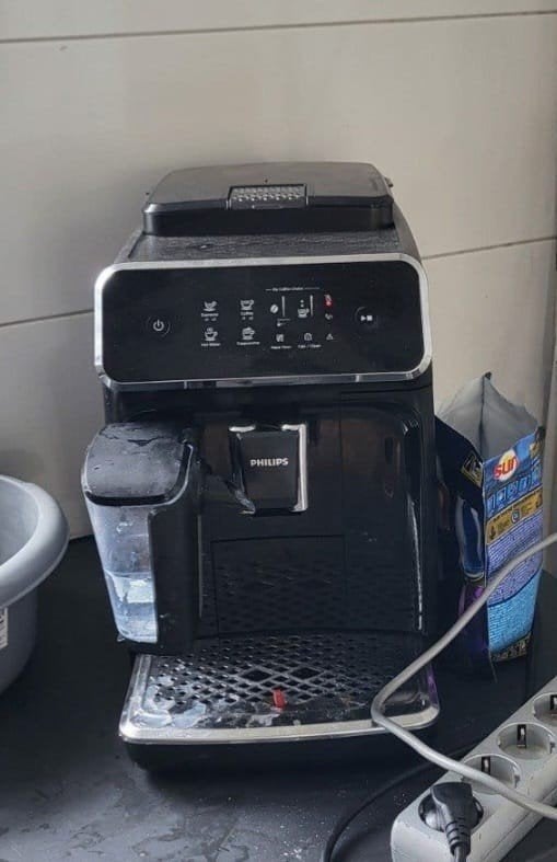 Philips volautomatische espressomachine, Ophalen, Afneembaar waterreservoir, Gebruikt, Espresso apparaat