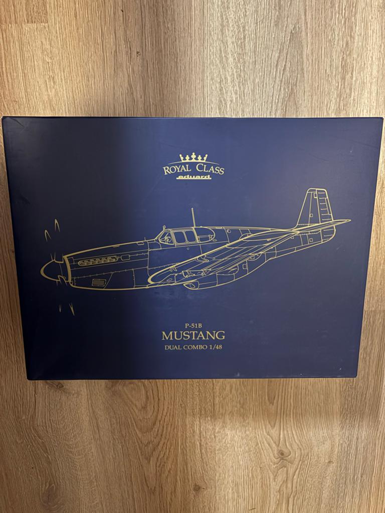 Eduard P-51B Mustang Royal Class 1/48 Modelbouw Vliegtuig, Overige merken, Ophalen of Verzenden, Zo goed als nieuw, Groter dan 1:72