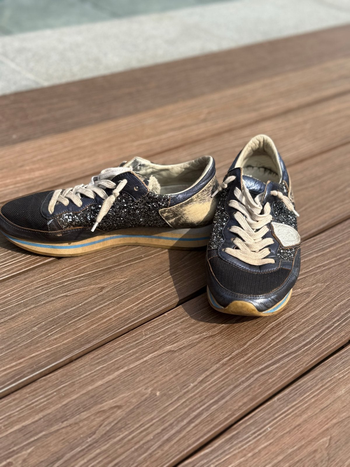 Philippe Model sneakers maat 40, Ophalen of Verzenden, Gedragen, Sneakers of Gympen
