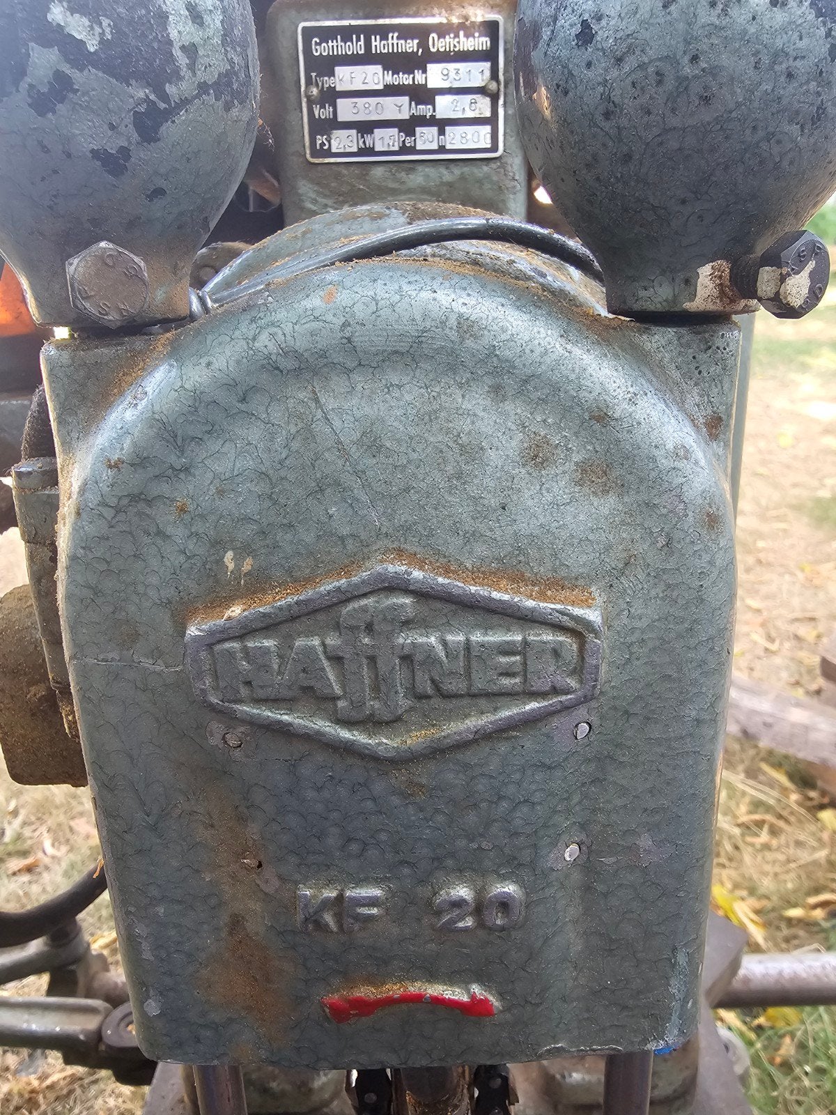 Gotthold Haffner KF 20 Motor - gatenfrees kettingsteek, Doe-het-zelf en Verbouw, Ophalen, Gebruikt, Haffner, Kettingfrees