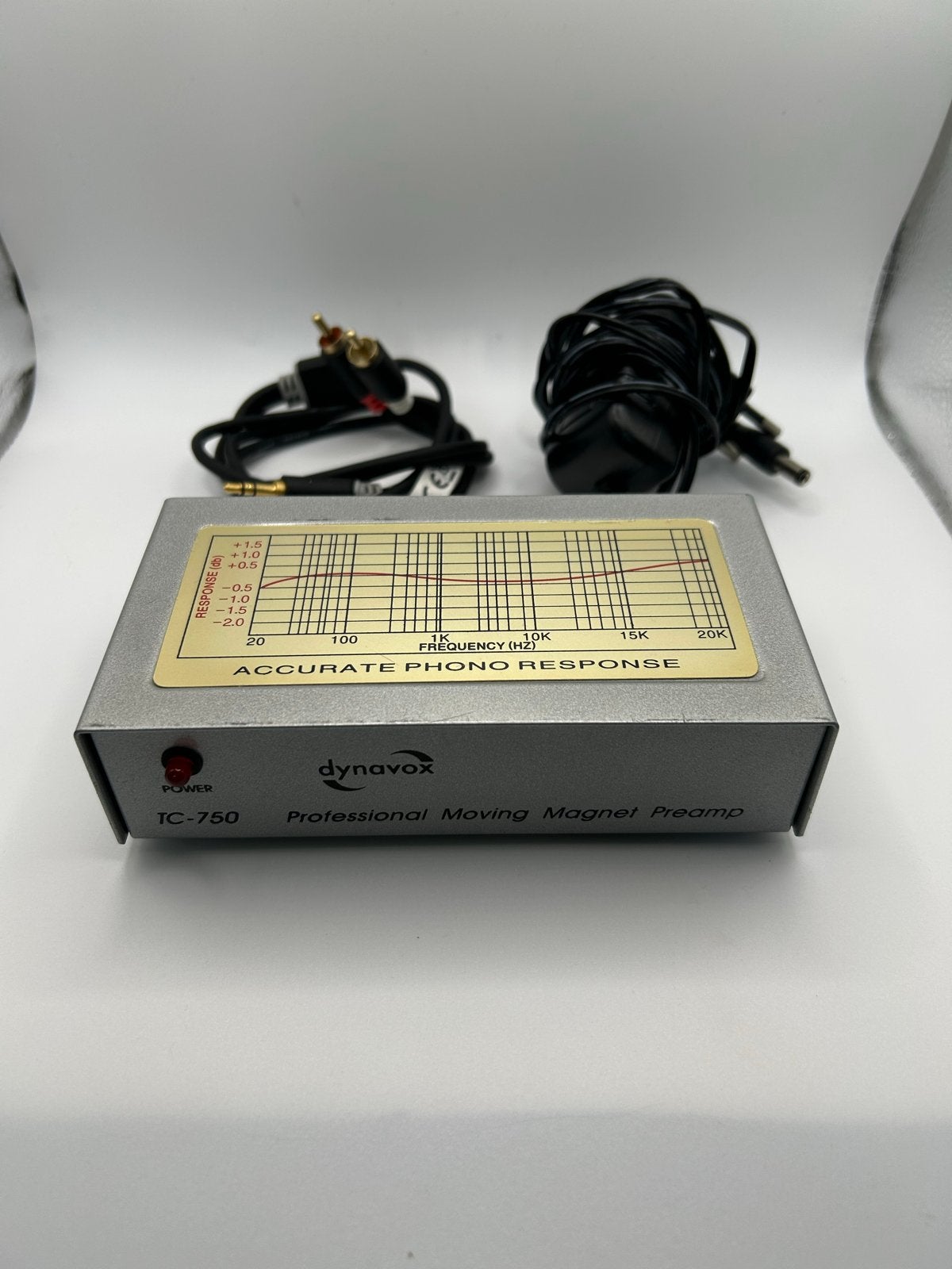 Dynavox TC-750 Phono Voorversterker, Audio, Tv en Foto, Overige merken, Gebruikt, Ophalen of Verzenden, Minder dan 60 watt
