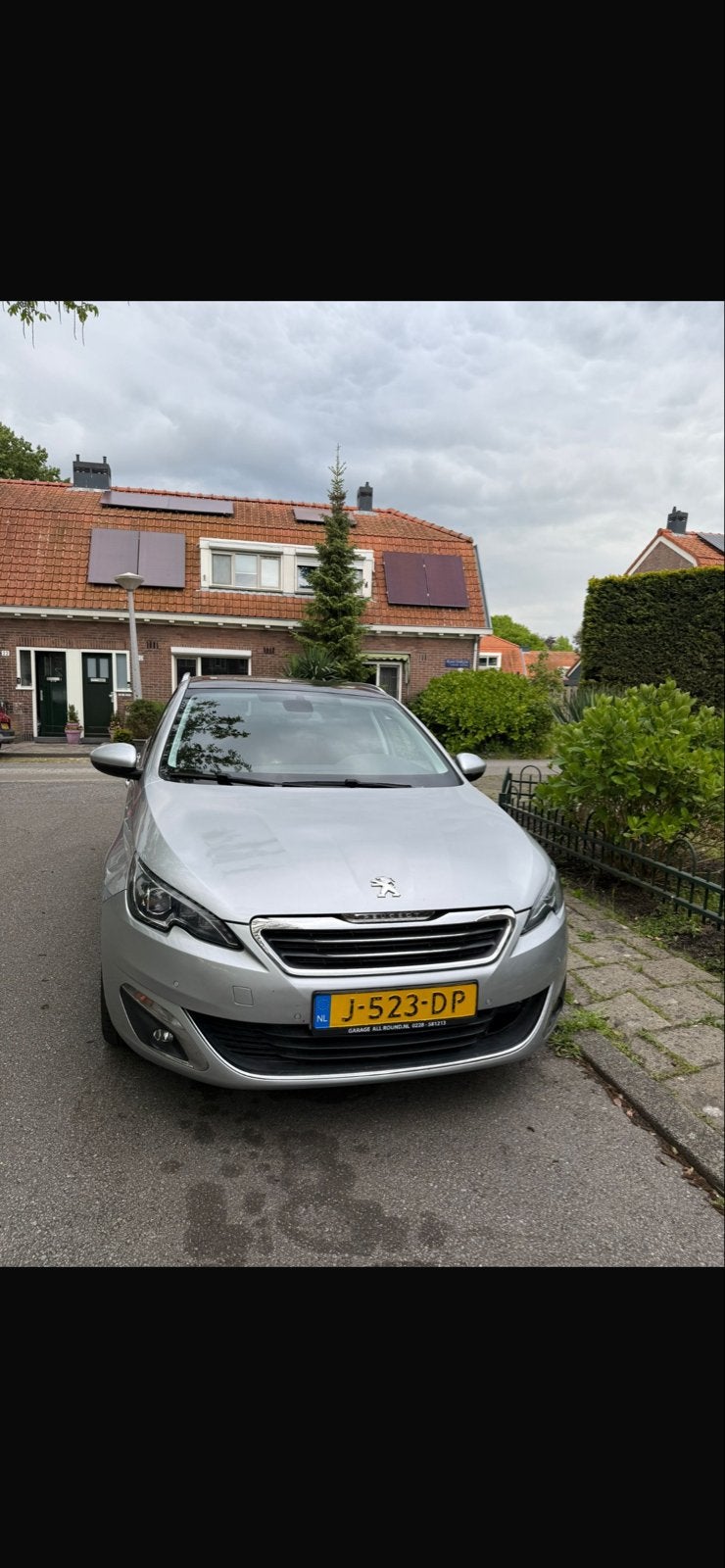Peugeot 308 1.2 GT Line E-thp 96KW/130PK SW AUT 2015 Grijs, Auto's, USB, 1199 cc, 635 kg, 19 km/l
