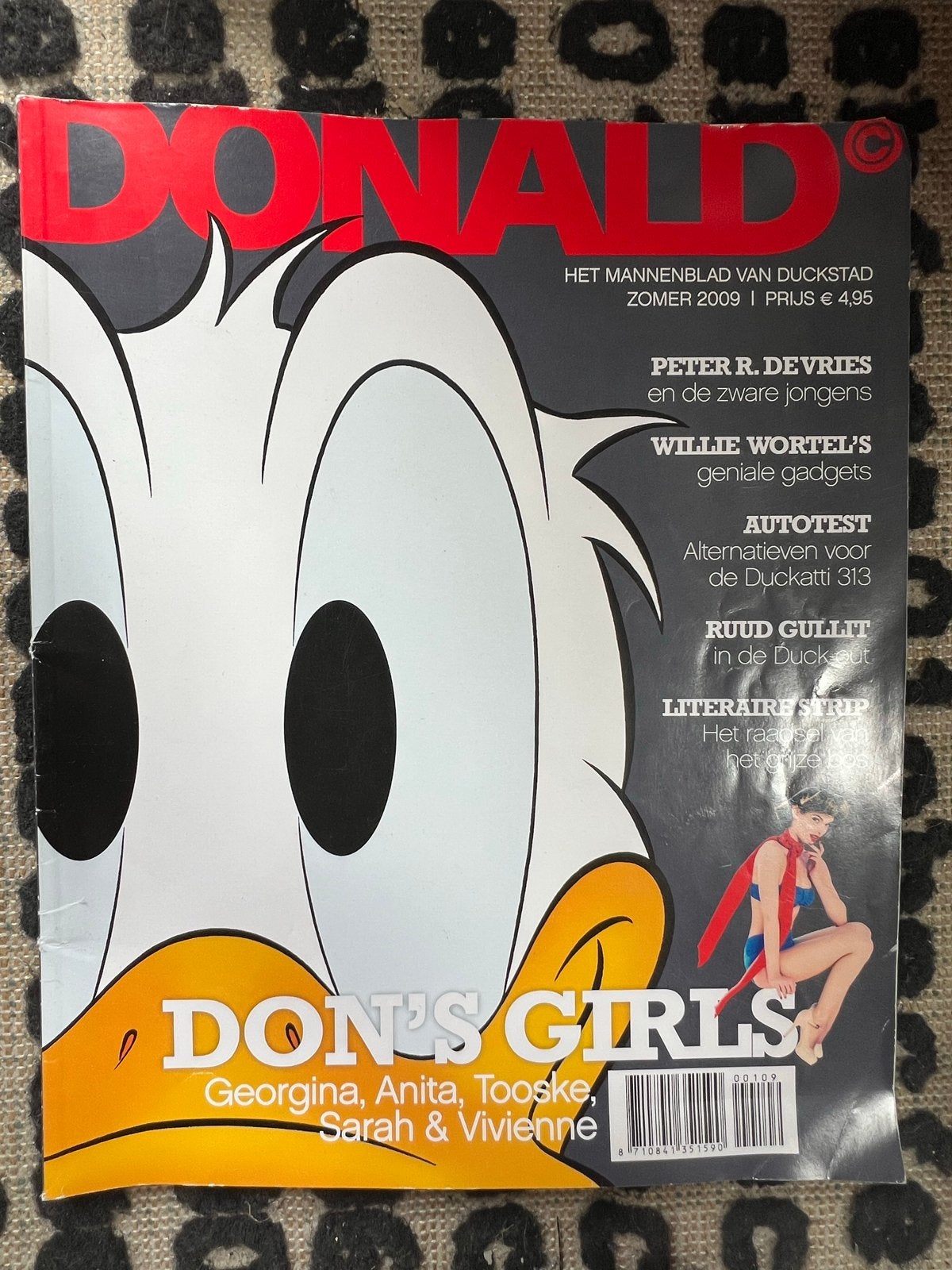 Donald Duck Het Mannenblad van Duckstad Zomer 2009, Eén stripboek, Ophalen of Verzenden, Gelezen