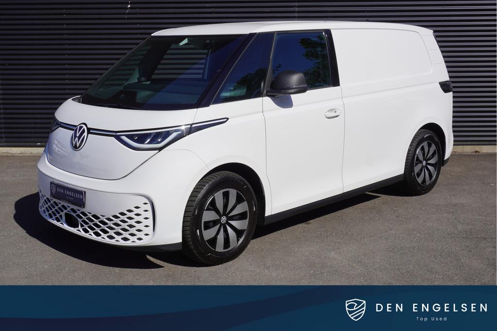 Volkswagen ID. Buzz Cargo 77 kWh 204pk Apple Carplay Camera, Auto's, Bestelauto's, Automaat, Gebruikt, Zwart, Volkswagen