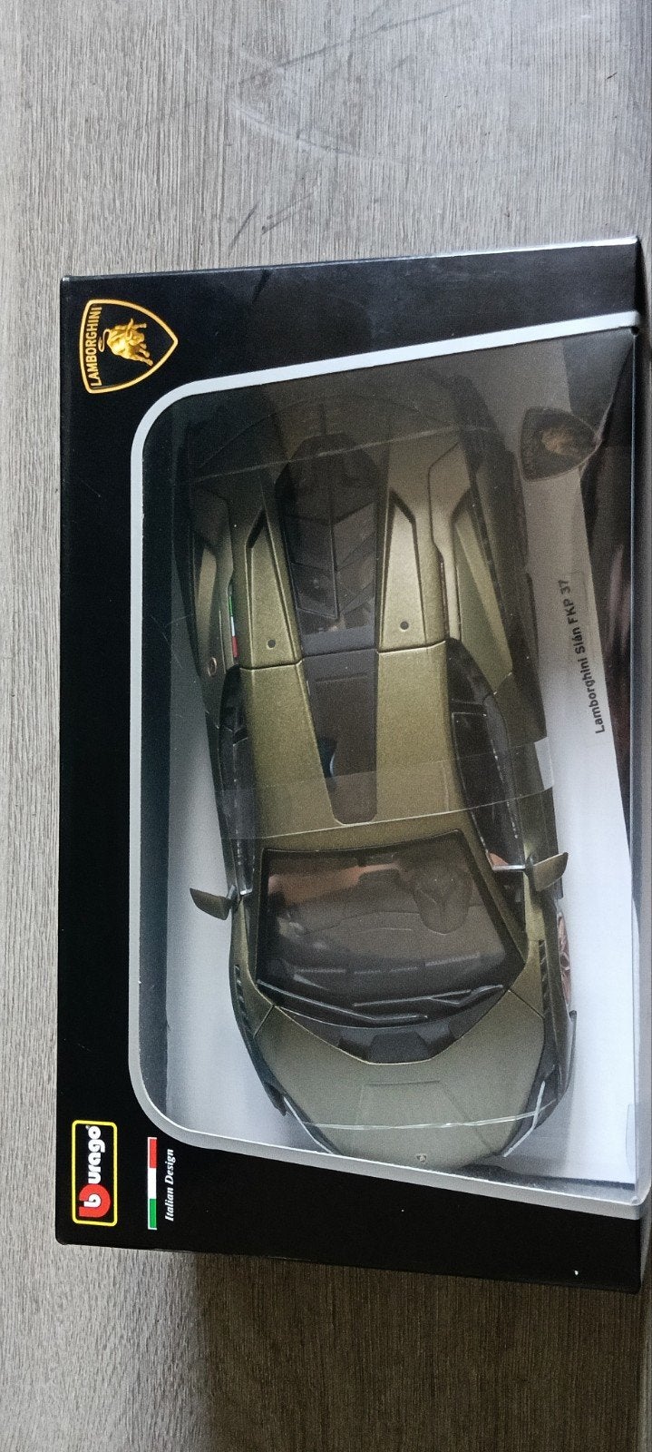 Lamborghini Sián FKP 37 modelauto 1:18, Ophalen, Nieuw, Auto, Bburago