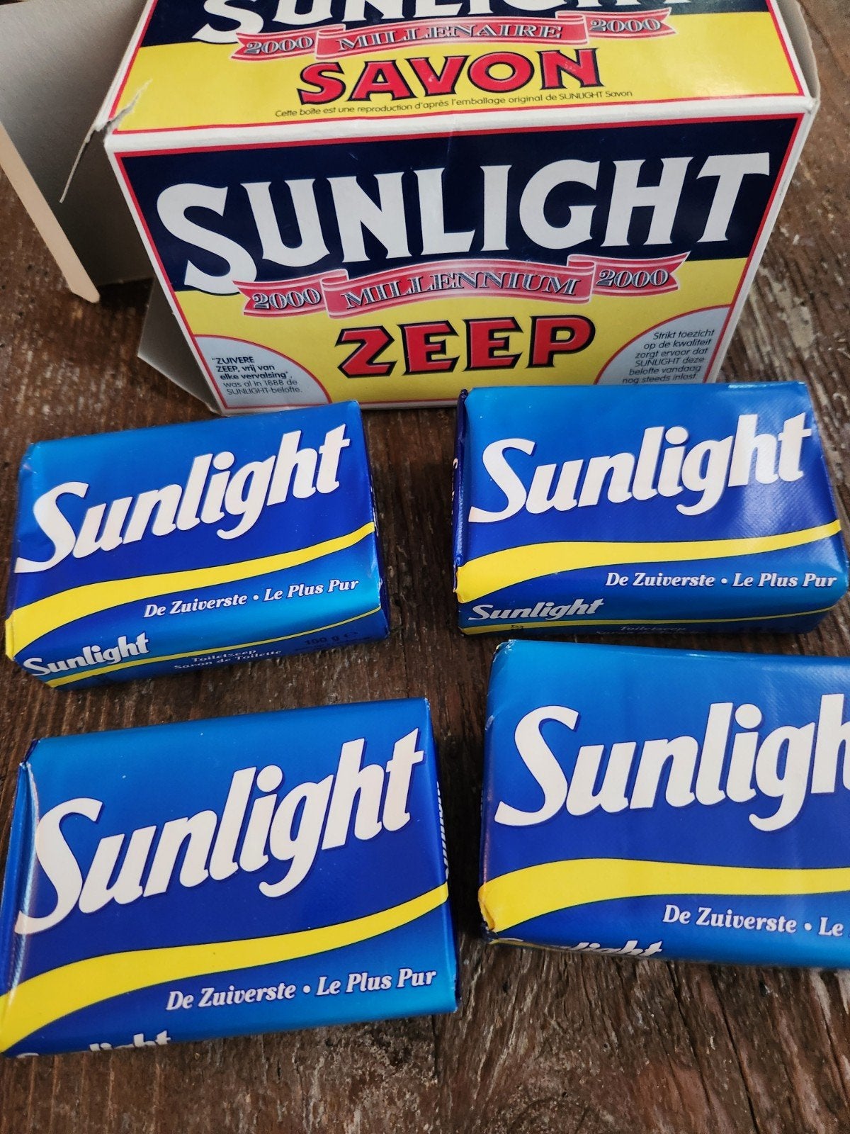 Sunlight Millennium 2000 zeep 4x, Verzamelen, Ophalen of Verzenden