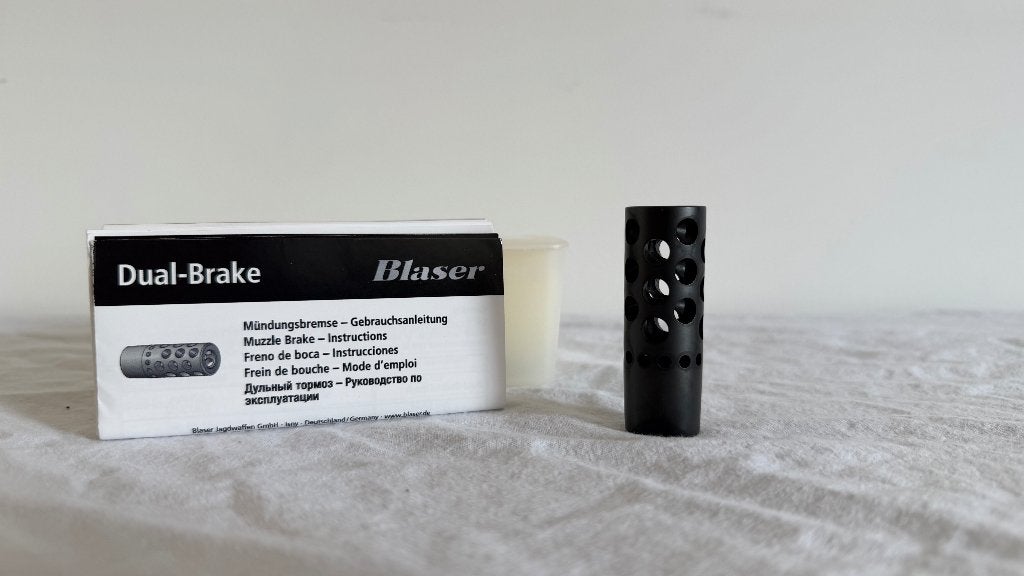 Blaser Dual-Brake Muzzle Brake, Ophalen of Verzenden, Zo goed als nieuw