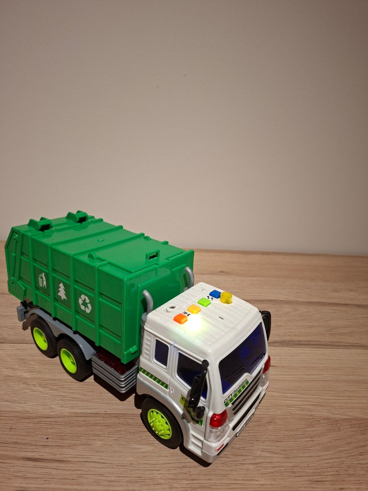 Speelgoed vuilniswagen met licht en geluid, Ophalen, Nieuw