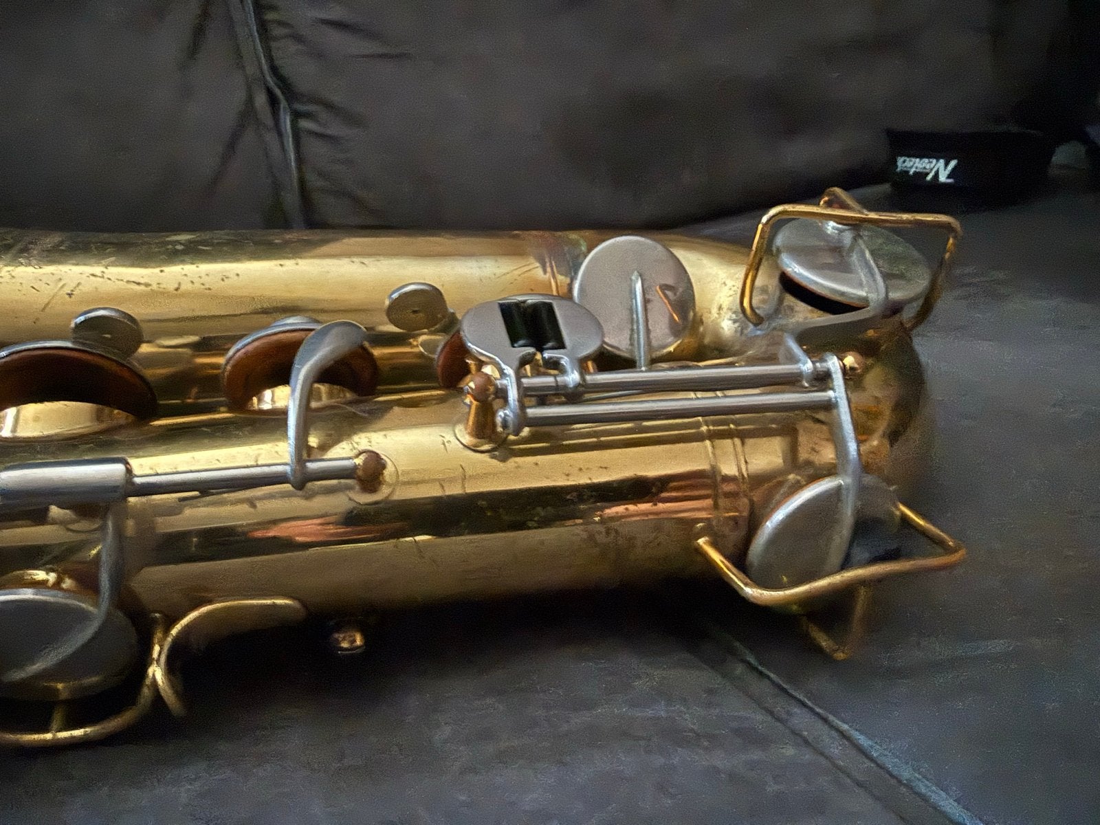 Vintage Selmer Bundy Tenorsaxofoon met Koffer, Ophalen, Gebruikt, Tenor, Met koffer
