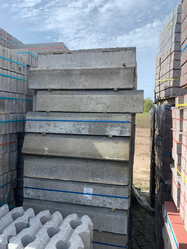 Gazonopsluitband gewassen toplaag B-keus 10x20x100, Tuin en Terras, Tegels en Klinkers, Overige typen, Nieuw, Ophalen of Verzenden