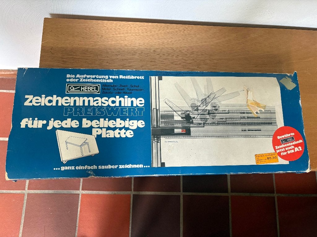 Hebel tekenmachine, Ophalen, Gebruikt, Overige typen