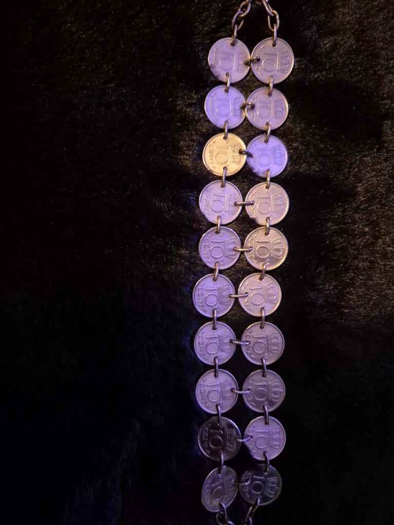 Dubbeltjes armband 1948, Ophalen, Nederland, Munten