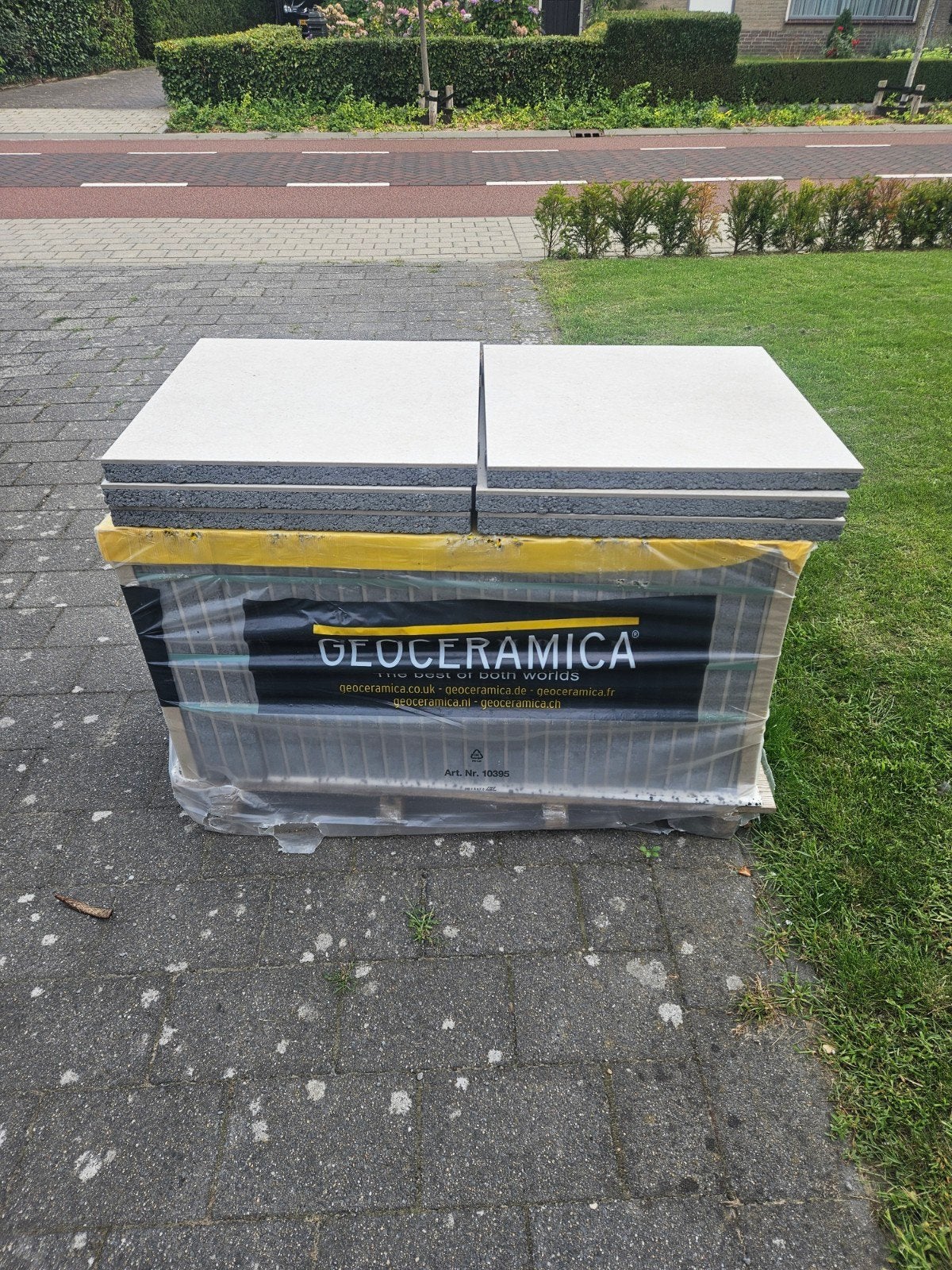 Nieuwe Geoceramica Vloertegels - 60x60 cm, Doe-het-zelf en Verbouw, Tegels, Ophalen, 60 cm of meer, Nieuw, 10 m² of meer