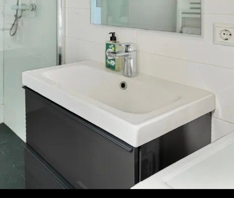 Ikea Godmorgon badkamer meubel incl. wasbak, Ophalen, Gebruikt, 50 tot 100 cm, Minder dan 100 cm