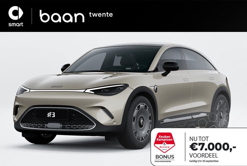 smart #3 Premium 66 kWh | KKD Actie! | Van € 43.175,- voor
