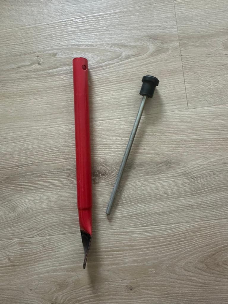 Parasolvoet / grondanker, Ophalen of Verzenden, Zo goed als nieuw