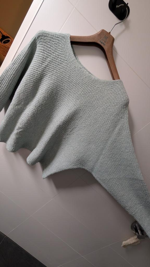 Mintgroene pastel groene wijde trui van Only maat Xl, Only, Maat 46/48 (XL) of groter, Ophalen of Verzenden, Zo goed als nieuw