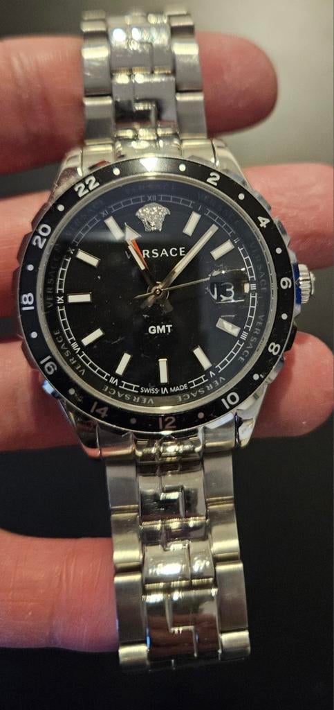 Versace GMT horloge, Ophalen of Verzenden