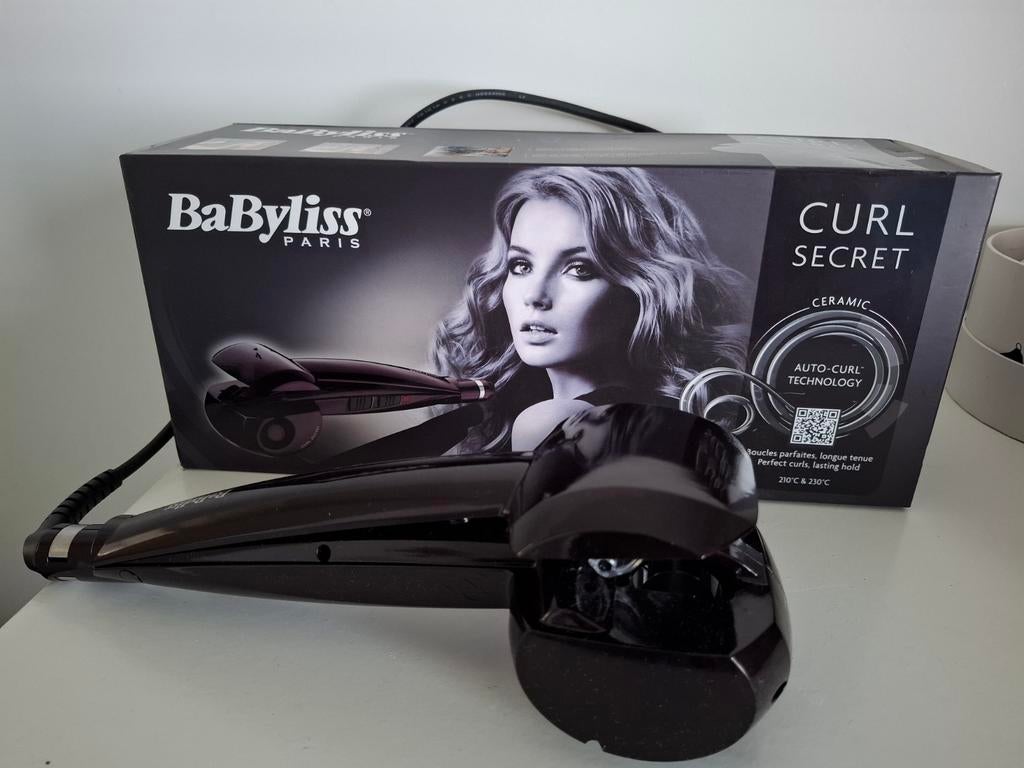 BaByliss Curl Secret Automatische Krultang, Ophalen of Verzenden, Zo goed als nieuw, Krultang of Stijltang