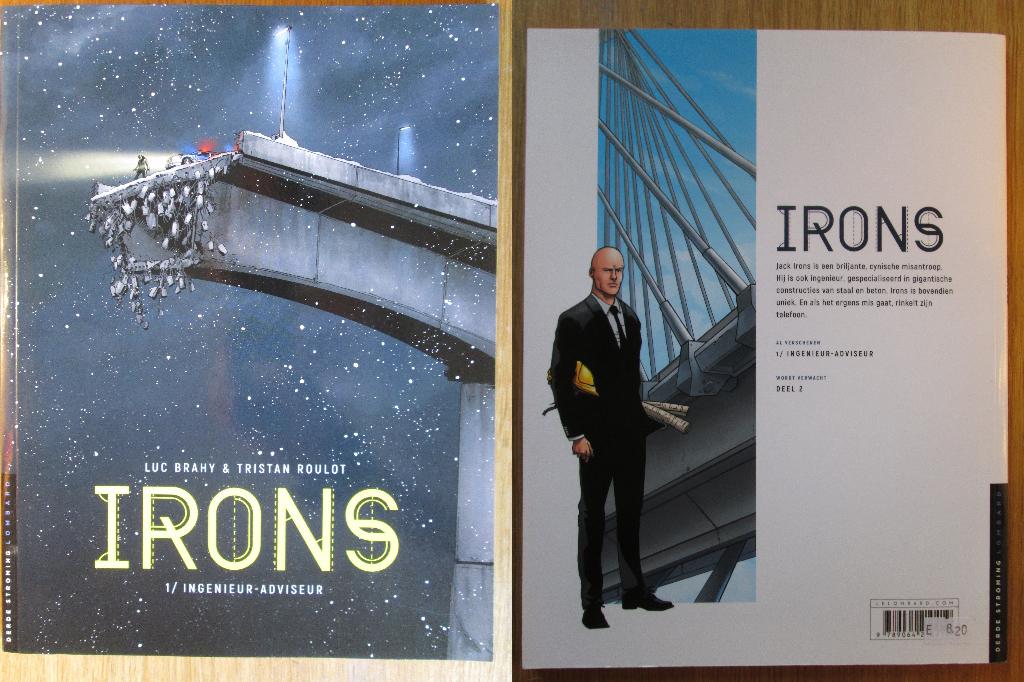 Irons 1, 2 & 3 (SC), Boeken, Stripboeken, Zo goed als nieuw, Complete serie of reeks, Ophalen of Verzenden