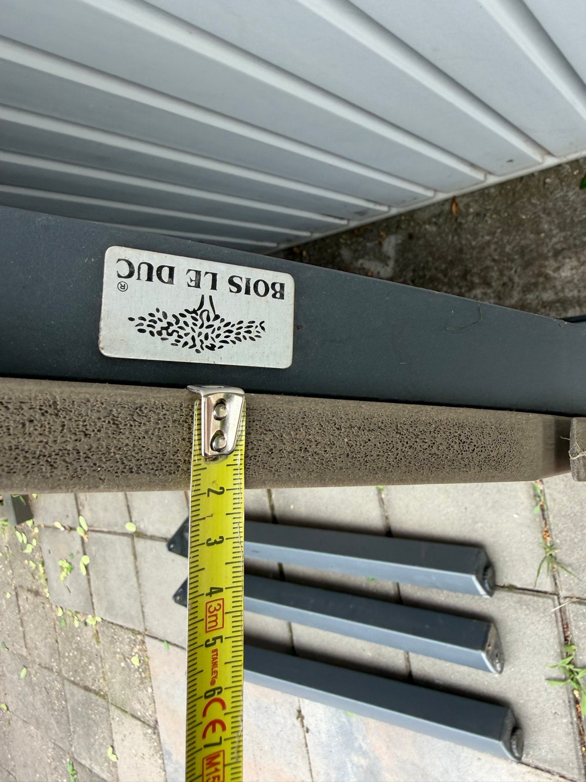 Tuintafel 3 hoek, Ophalen, Gebruikt, Overige materialen
