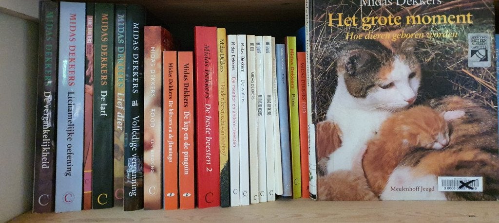 Midas Dekker diverse boeken, Ophalen, Zo goed als nieuw, Midas Dekkers, Eén auteur