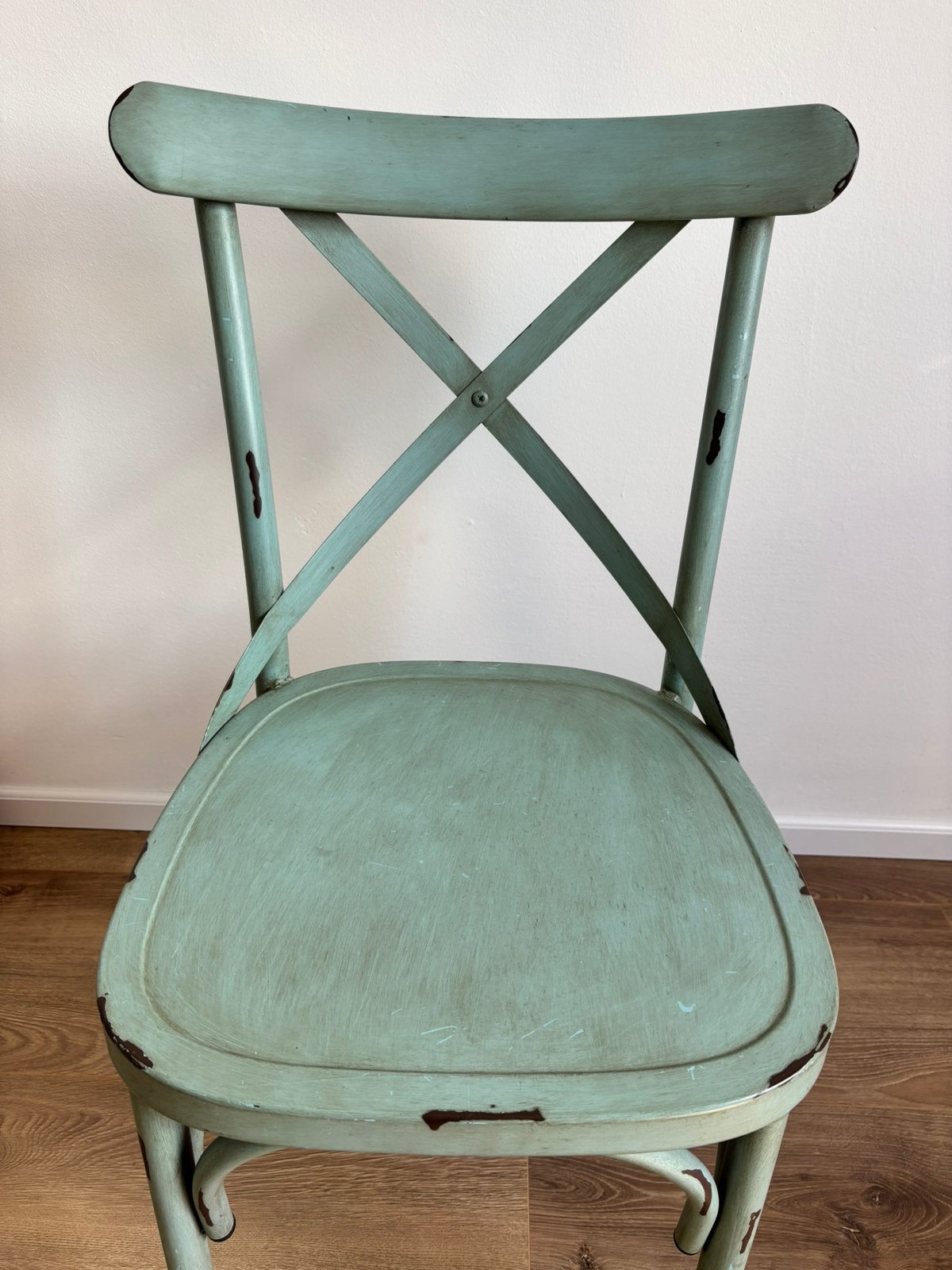 Metalen vintage  stoel, Ophalen