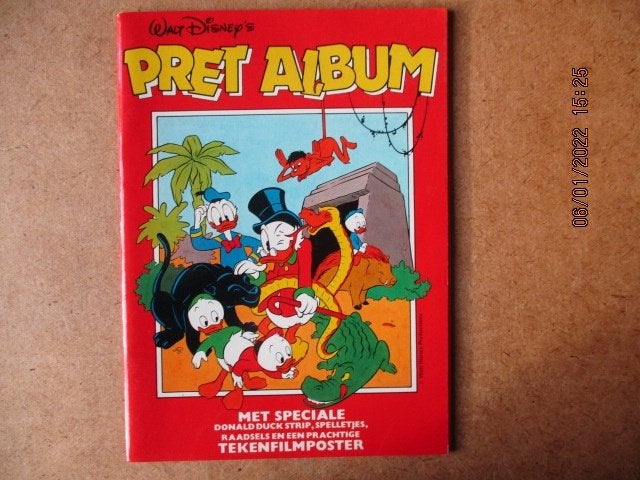 adv5389 donald duck pret album, Eén stripboek, Ophalen, Gelezen
