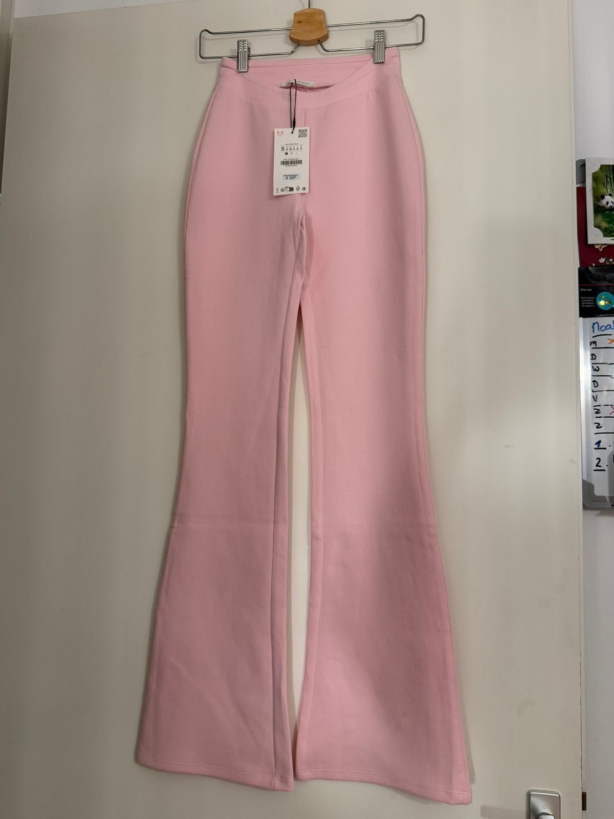 Mooie stretch broek van Zara Nieuw!, Maat 38/40 (M), Zwart, Nieuw, Ophalen of Verzenden