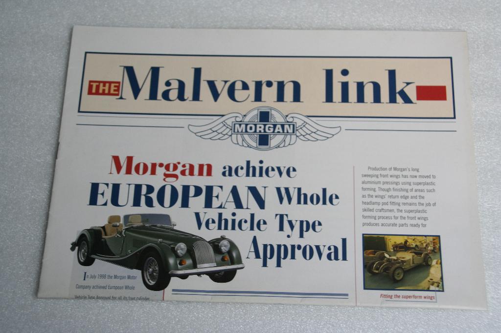 Folder Morgan infokrant (2), Ophalen of Verzenden, Nieuw, Overige merken