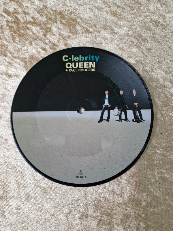 Queen + Paul Rodgers C-lebrity Picture Disc 7”, Ophalen of Verzenden, Zo goed als nieuw, Pop