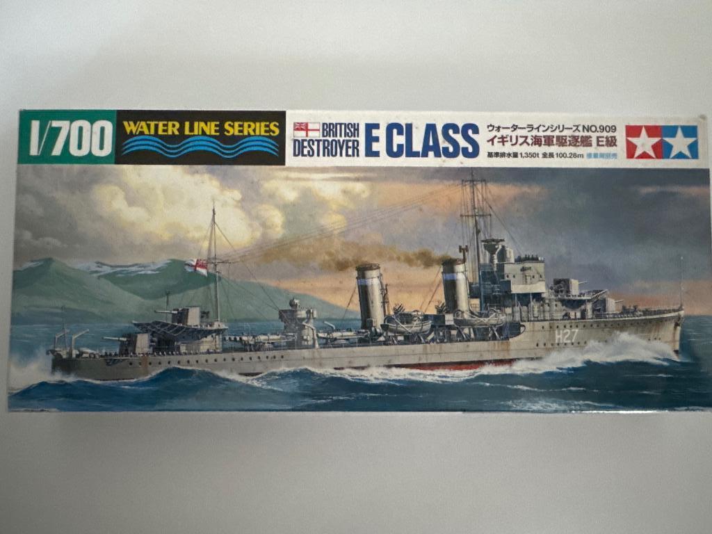 Tamiya 1/700 E Class 31909, Hobby en Vrije tijd, Modelbouw | Boten en Schepen, Ophalen of Verzenden, Nieuw, 1:200 of kleiner, Overige merken