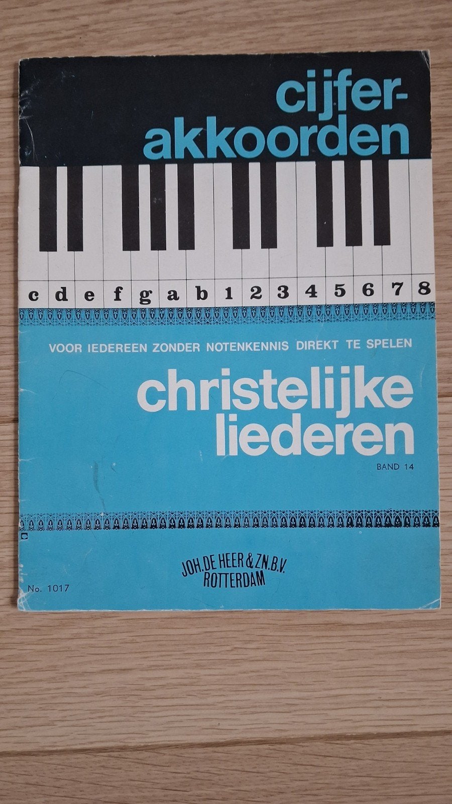 Christelijke liederen op cijferakkoorden - Band 14, Ophalen of Verzenden, Gebruikt, Religie en Gospel, Gitaar