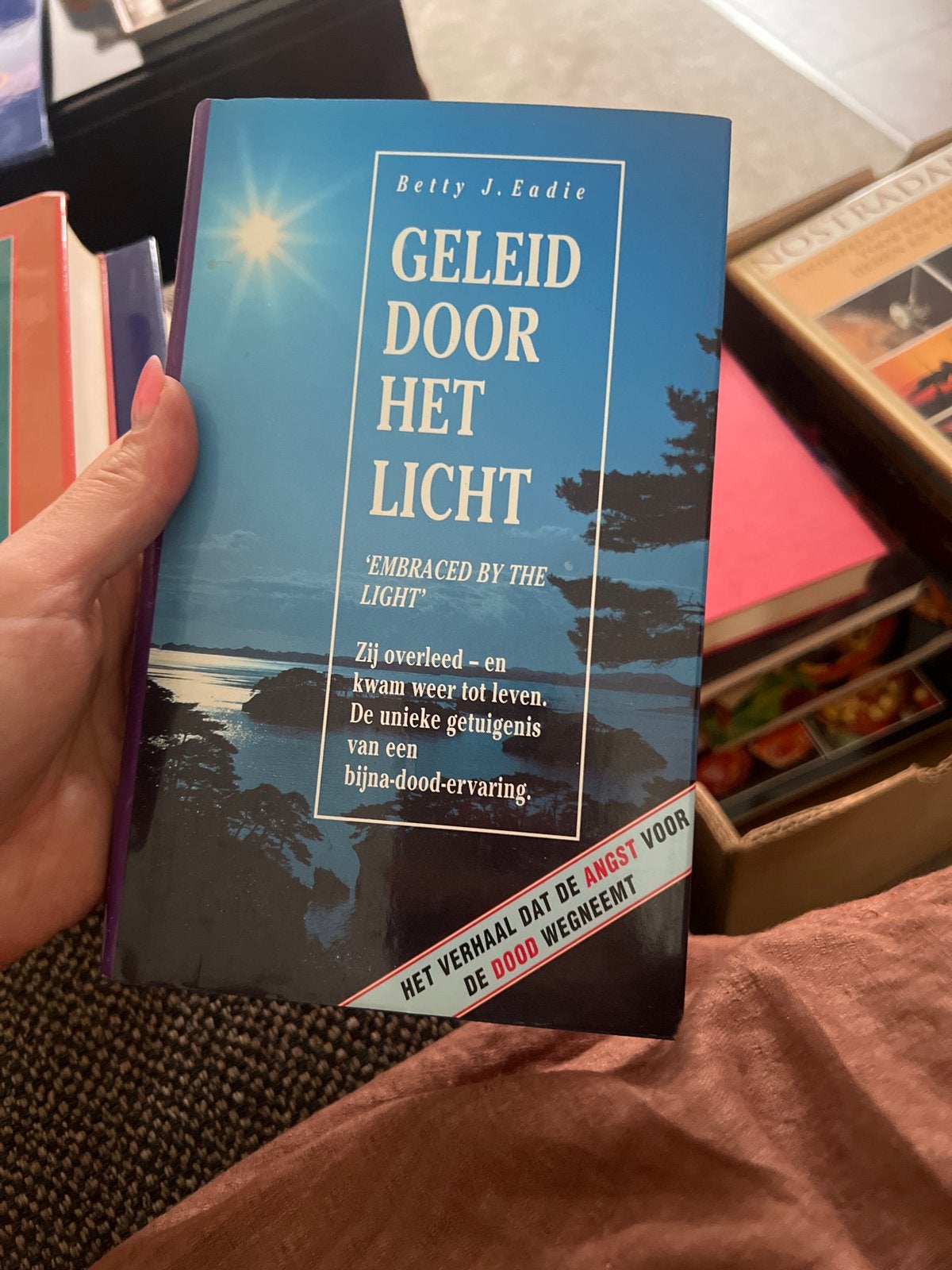 Geleid door het Licht - Betty J. Eadie (Bijna-dood-ervaring), Ophalen of Verzenden, Gelezen, Ziel of Sterfelijkheid, Verhaal of Roman