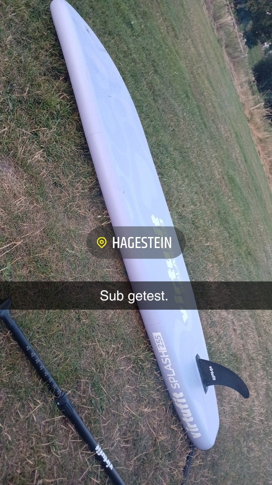VirtuFit SUPboard Splash 255 -Flow Purple - Zo goed als nieu, Ophalen of Verzenden, Zo goed als nieuw, SUP-boards