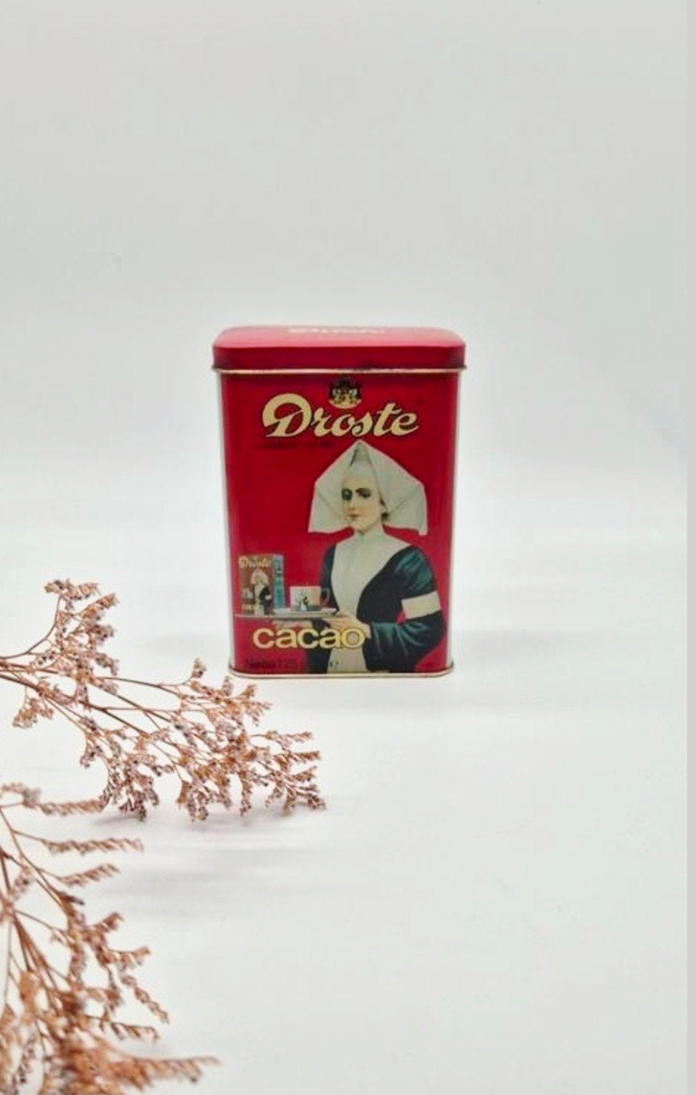 Droste Cacao Blik - Iconische Verpleegster, Ophalen of Verzenden, Gebruikt, Overige, Droste