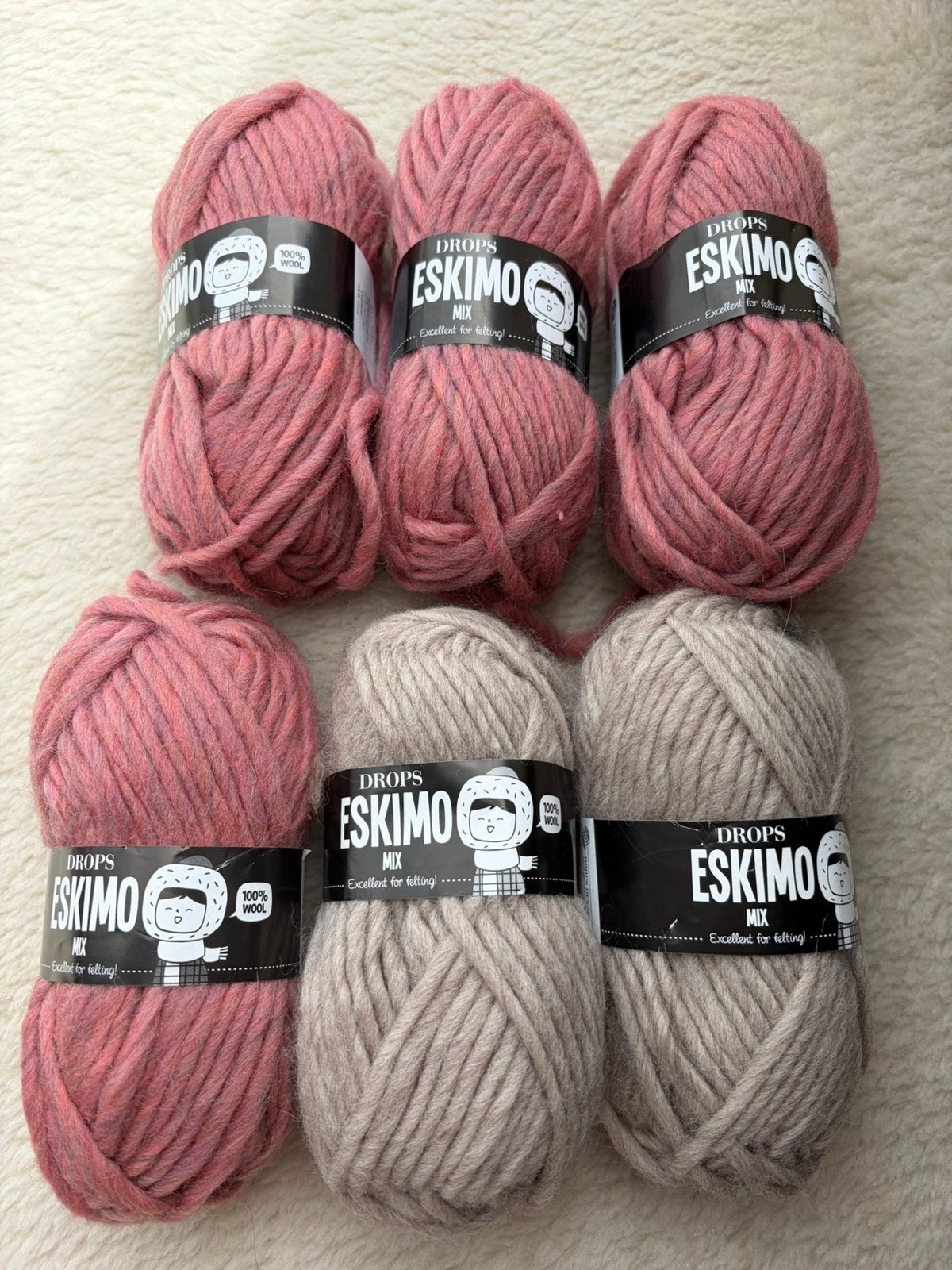 Drops Eskimo wol om Sailor slippers te maken, Ophalen of Verzenden, Nieuw, Breien of Haken, Wol of Garen