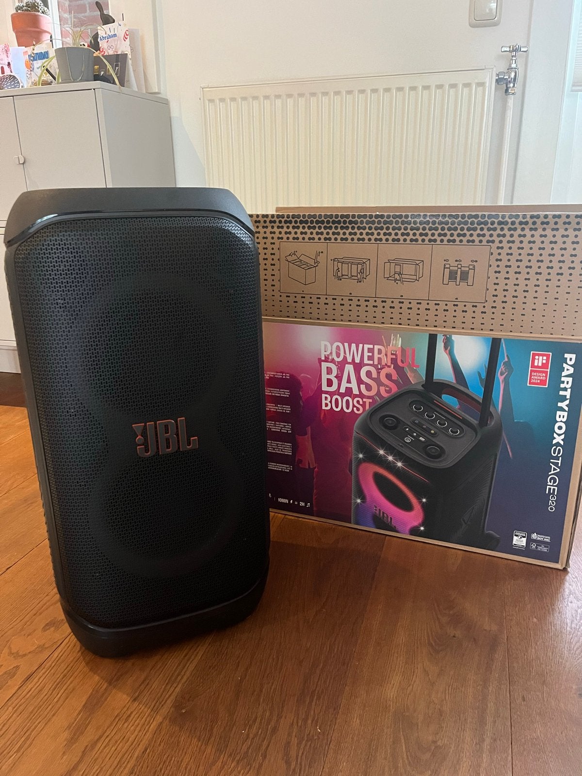 JBL PartyBox Stage 320 (als nieuw), Audio, Tv en Foto, JBL, Party speaker, Zo goed als nieuw, Bluetooth