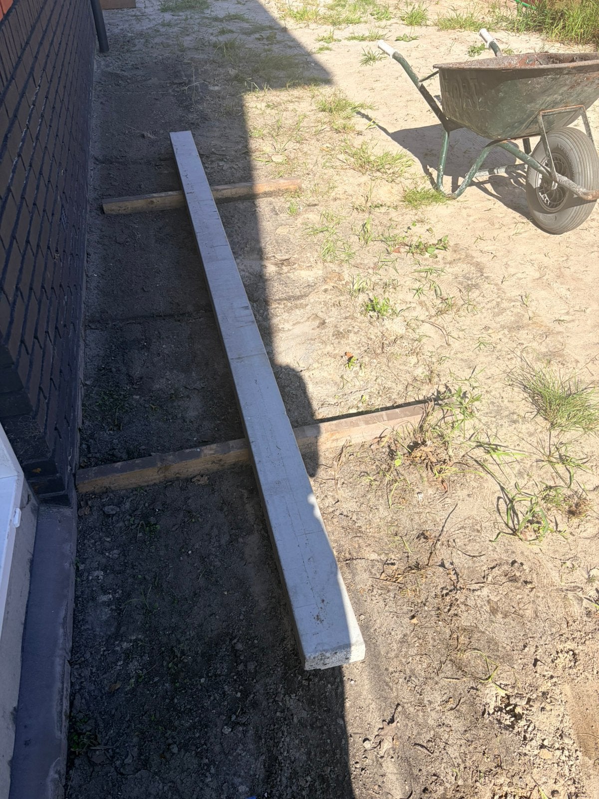 Betonlatei, Ophalen, Nieuw, Beton