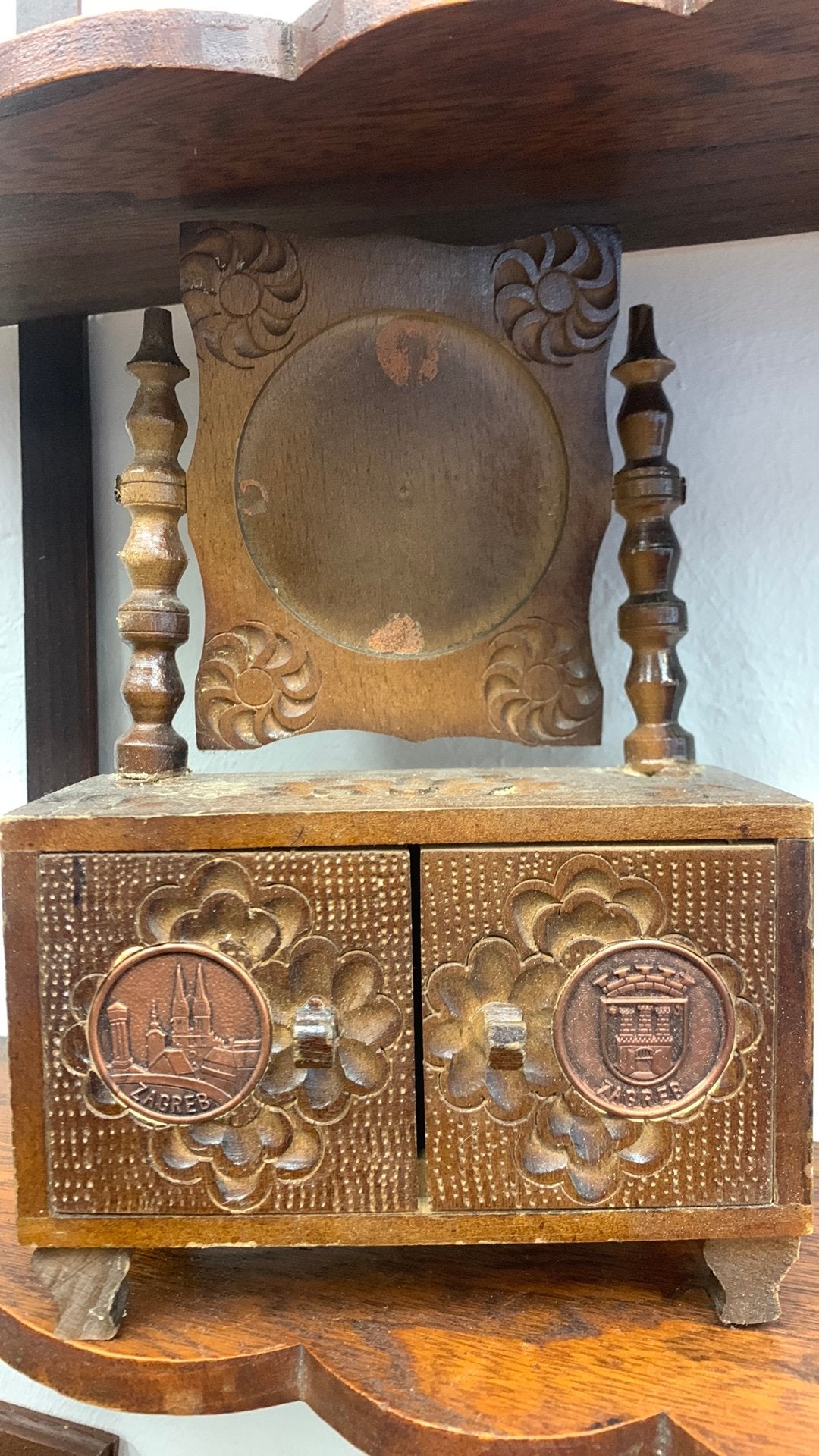 Miniatuur kaptafel zagreb, Verzamelen, Ophalen of Verzenden, Nvt, Nvt, Nvt