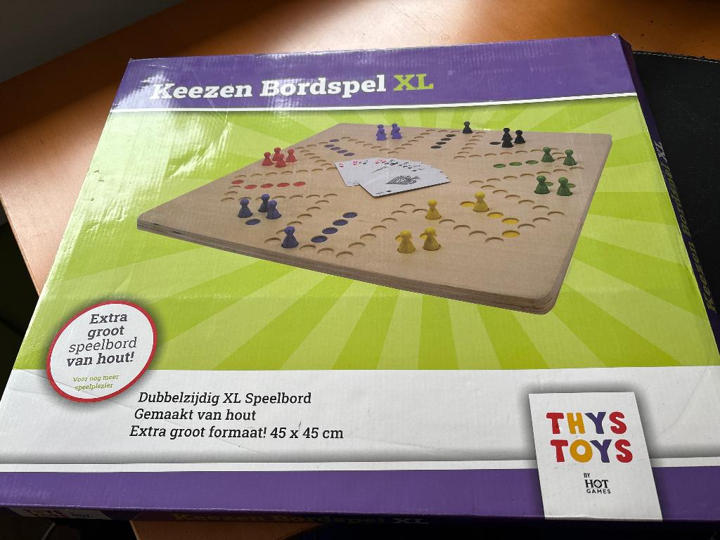 Keezen Bordspel xl, Vijf spelers of meer, Ophalen, Zo goed als nieuw, Hot Games