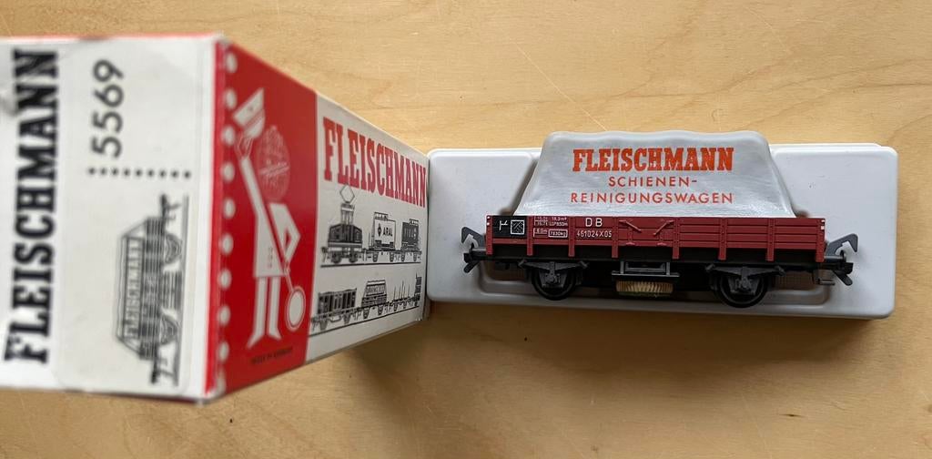 Fleischmann HO wagons in ovp kijk foto’s!, Gebruikt, Gelijkstroom, -, Fleischmann