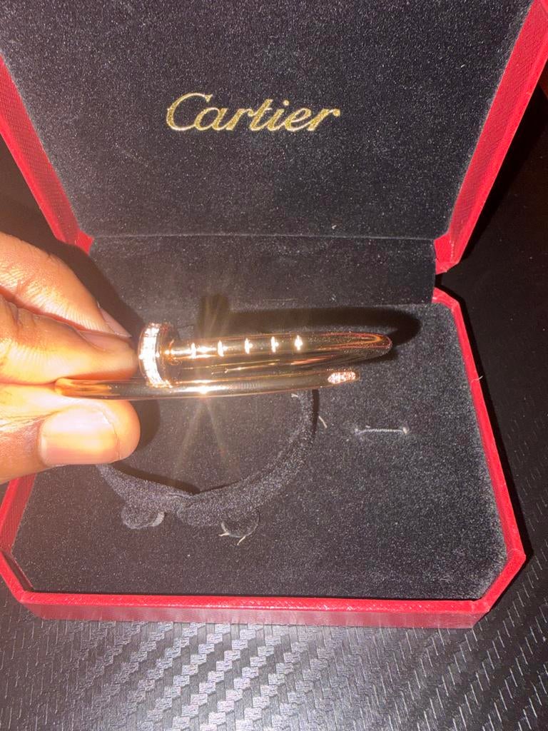 Cartier Juste un Clou Armband goud met Diamanten, Verzenden, Zo goed als nieuw, Overige kleuren, Overige merken