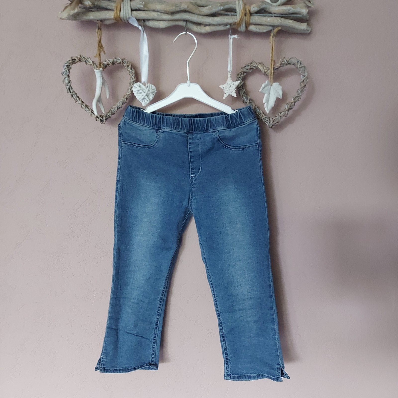 Jegging 3/4 | mt 140, Kinderen en Baby's, Kinderkleding | Maat 134, Broek, Gebruikt, Meisje, Ophalen of Verzenden