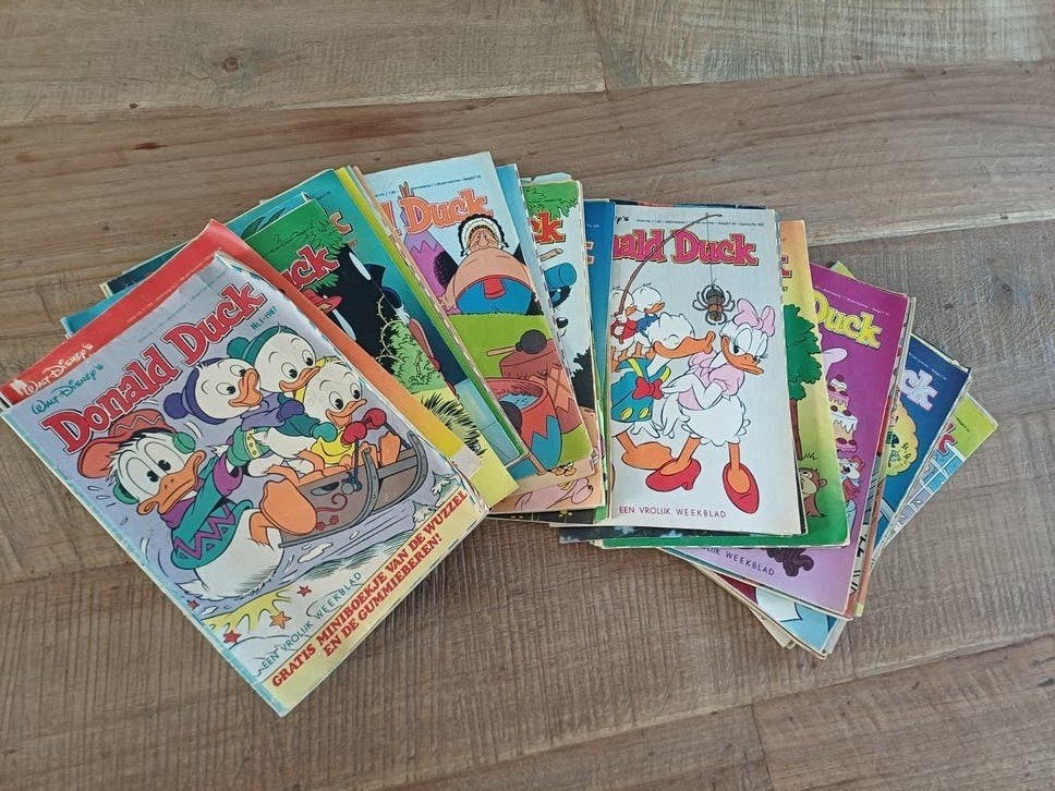 Complete jaargang 1987 Donald Duck weekblad, Complete serie of reeks, Ophalen of Verzenden, Gelezen
