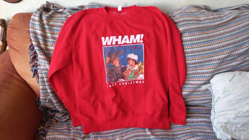 Xmas Kersttrui Wham! Last Christmas XL, Kerstmis of Sinterklaas, Ophalen of Verzenden, Kleding, Robobuild Limited