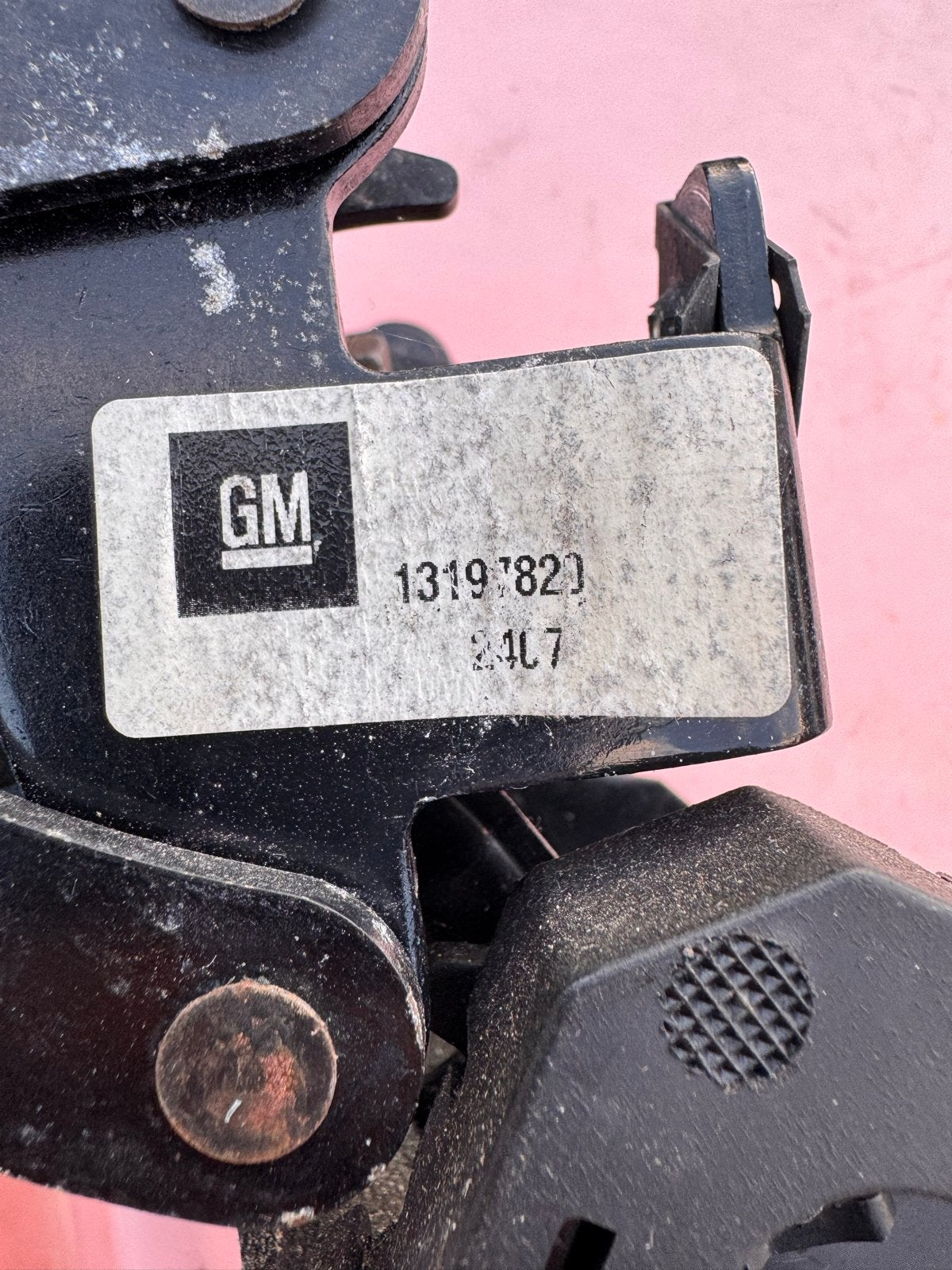 13197820 Kofferklepslot/scharnier Astra Twintop, Ophalen of Verzenden, Gebruikt, Opel