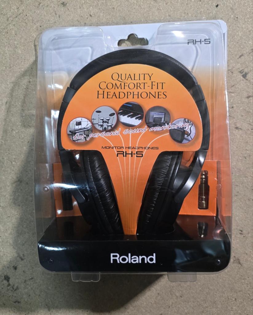 Nieuwe Roland RH-5 Monitor Hoofdtelefoon - Comfortabel Gelui, Ophalen of Verzenden, Nieuw, Overige merken