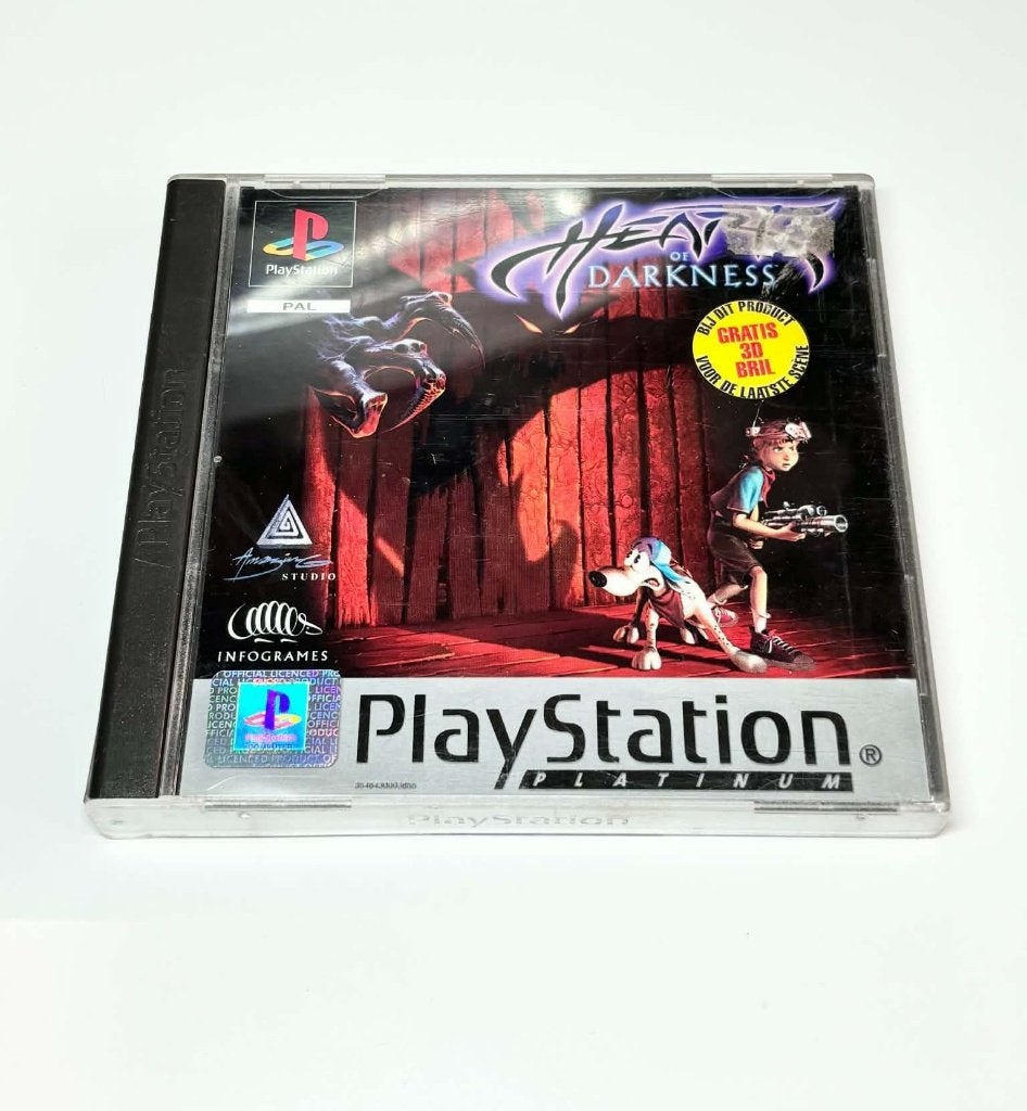 Heart Of Darkness PlayStation 1 Ps1, Spelcomputers en Games, Avontuur en Actie, Gebruikt, 1 speler, Ophalen of Verzenden